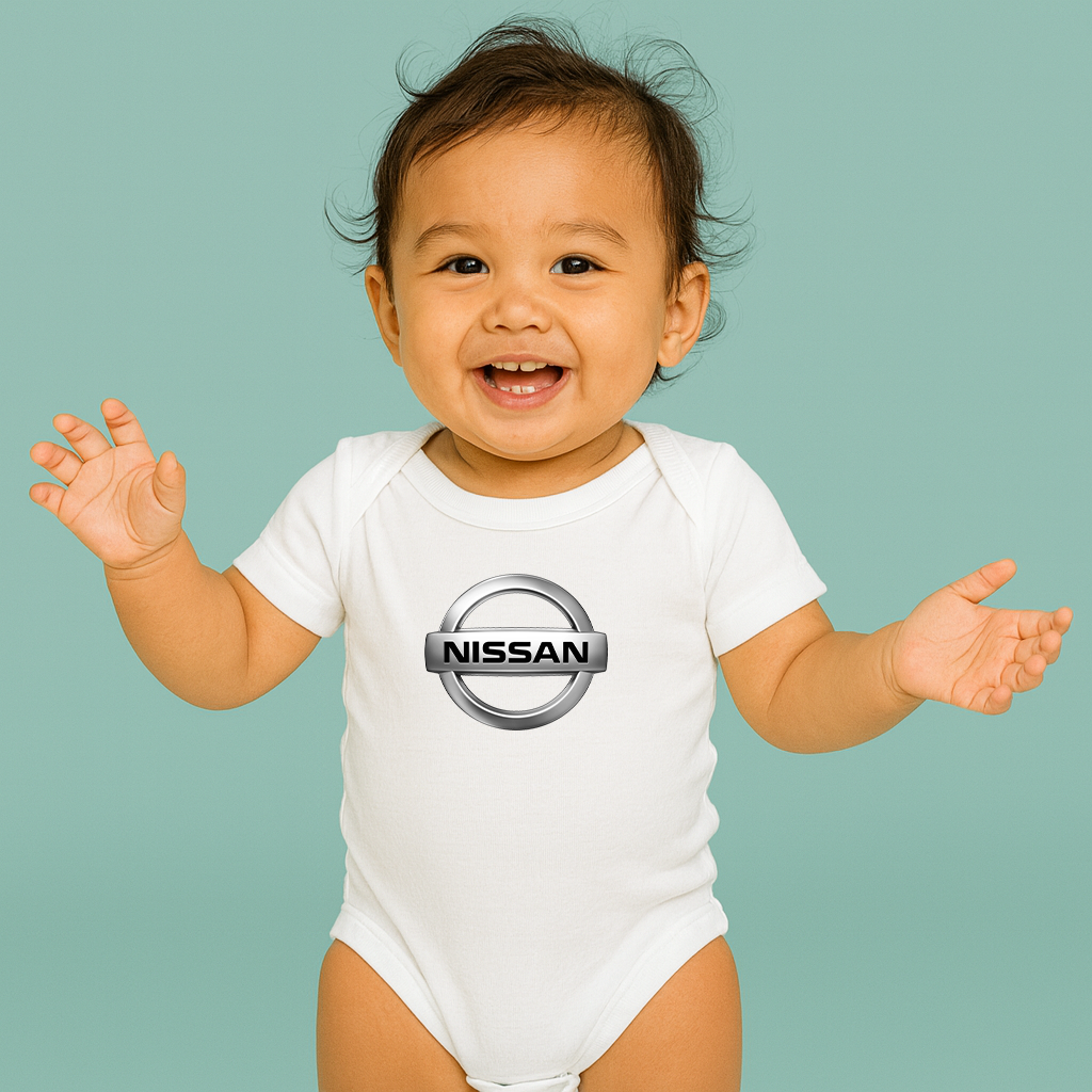 Nissan Motorsport Car Baby Romper Onesie
